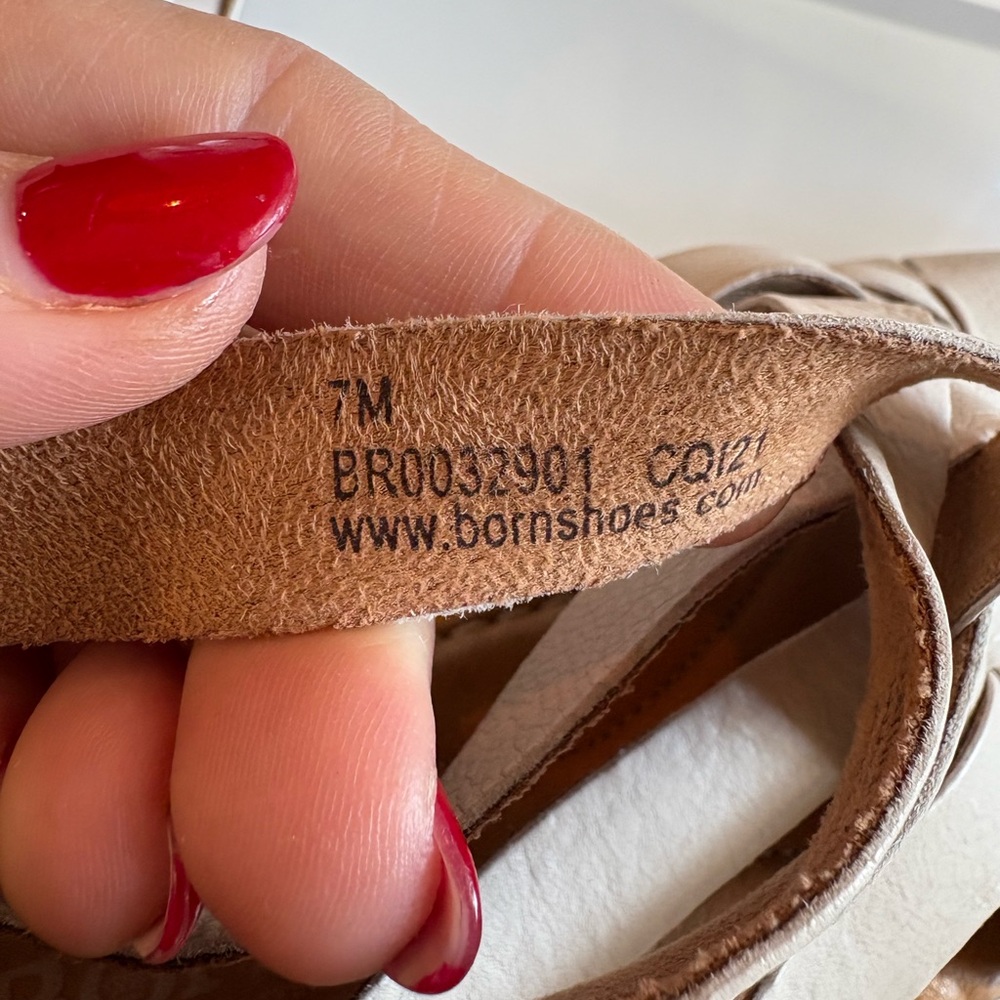 Born Iwa woven leather sandal - Picture 5 of 8
